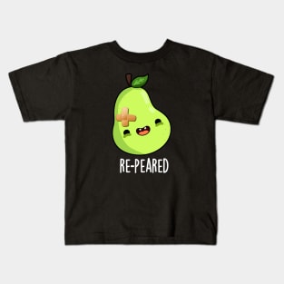 Re-peared Cute Fruit Pear Pun Kids T-Shirt